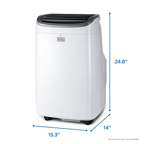 8.000 BTU Portable Air Conditioner up to 350 Sq.ft with Remote Control