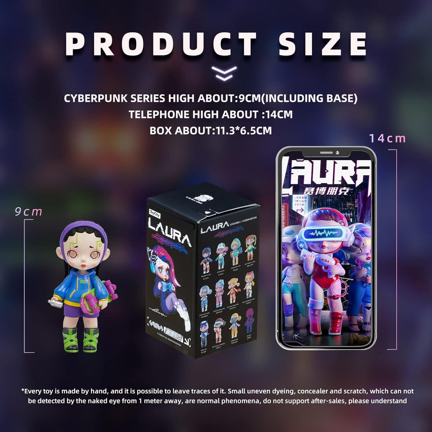 12-Pack Blind Box. Fashion Trendsetters Series Cute Blind Box Action Figures Popular Collectible Toys Birthday Halloween Christmas Gifts