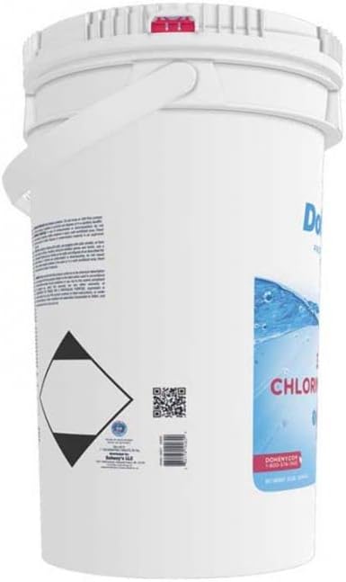 Doheny's 3 Inch Stabilized Chlorine Tablets | Pro-Grade Pool Sanitizer. Long Lasting. Slow Dissolving. 99% Pure Tri-Chlor. Individually Wrapped - 50lb