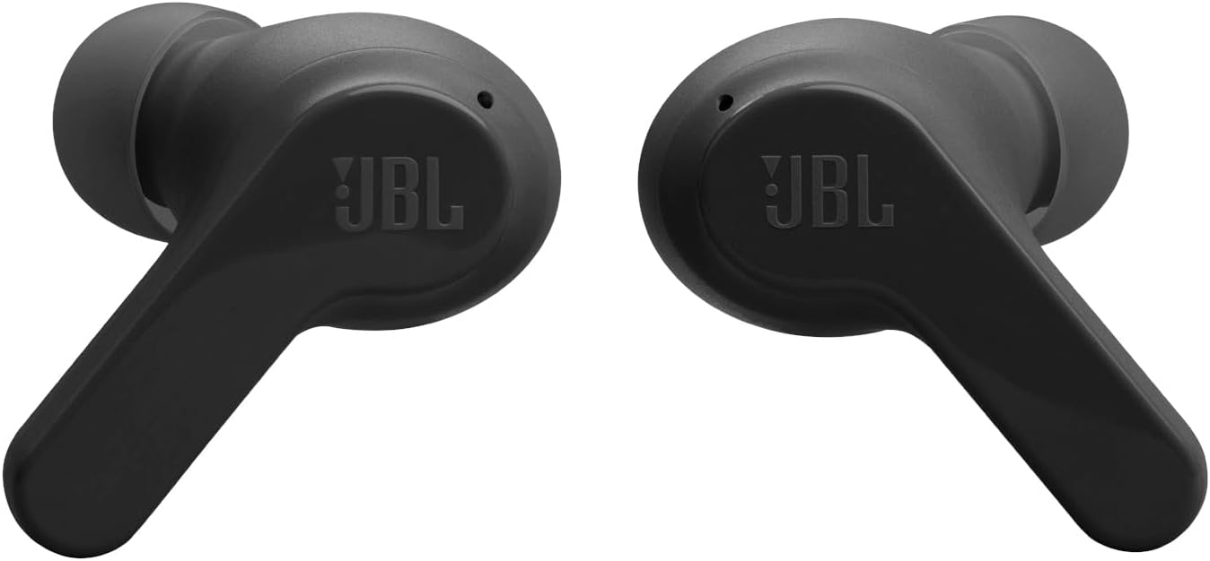 True wireless earbuds featuring JBL's signature deep bass sound.