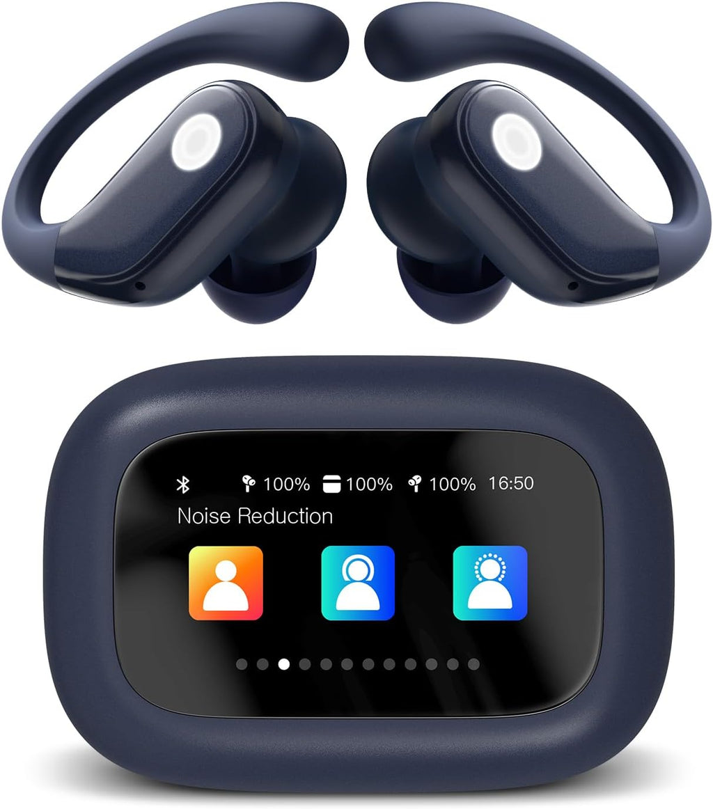 Wireless Earbuds — Bluetooth 5.4 Sports Earphones with Smart Charging Case