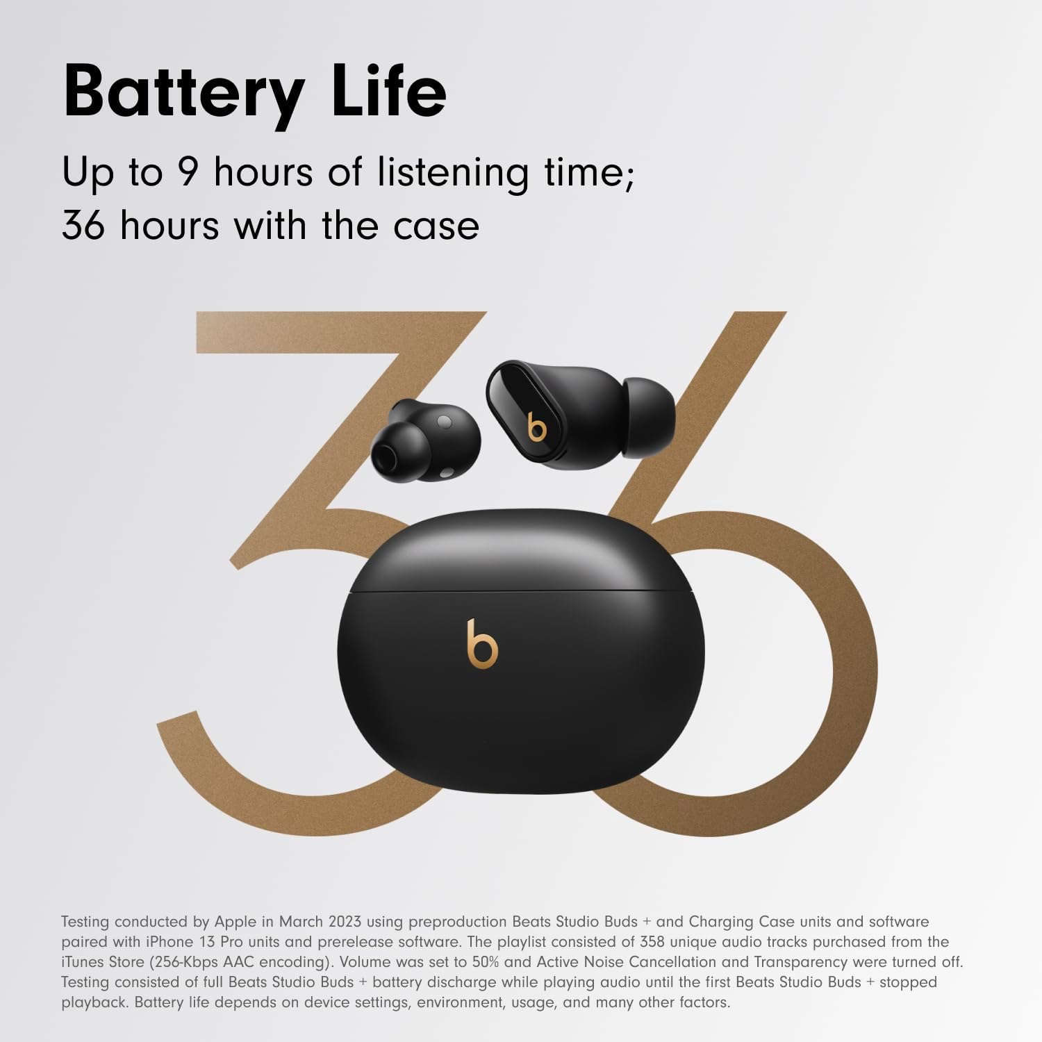 Beats Studio Buds + | True Wireless Noise-Cancelling Earbuds.