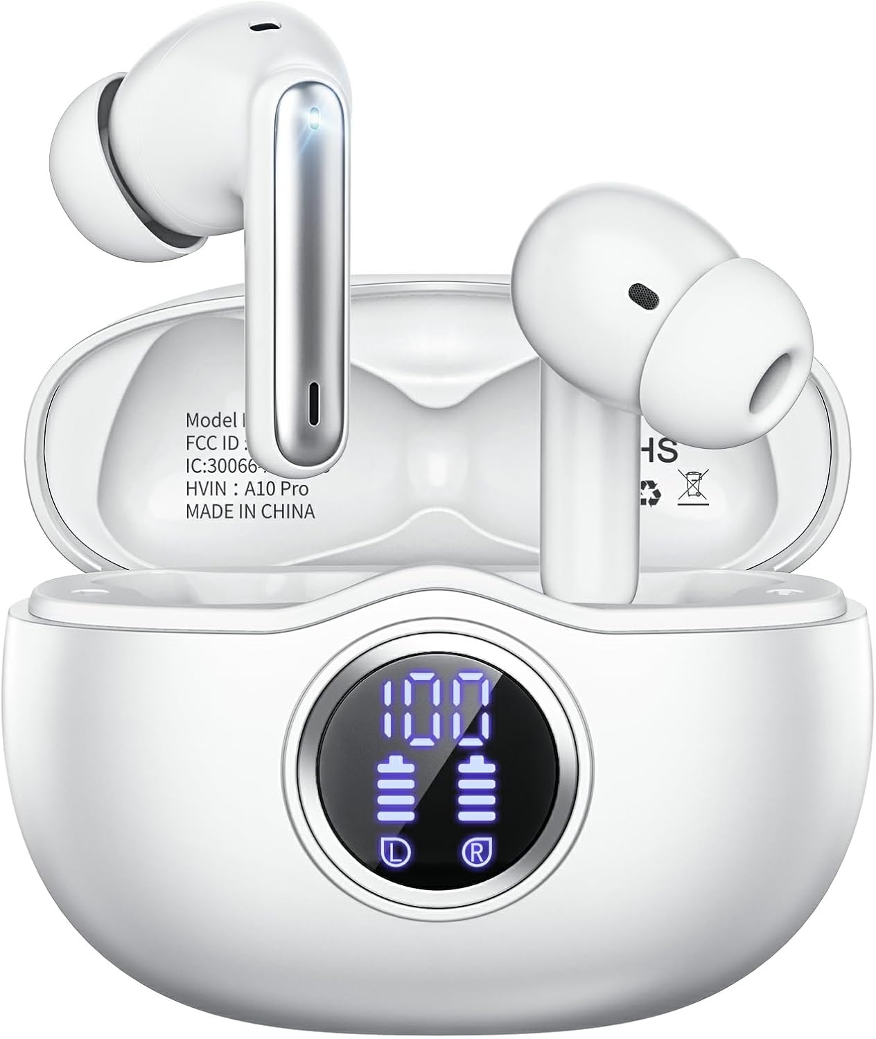 Wireless Earbuds — Bluetooth 5.3 Hi-Fi Stereo Headphones