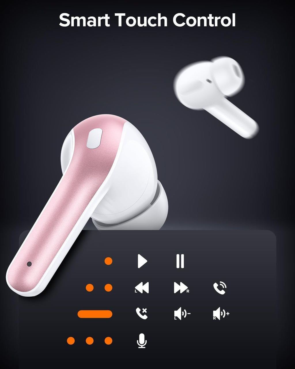 Bluetooth headphones – suitable for TVs, smartphones, laptops, and sports activities.
