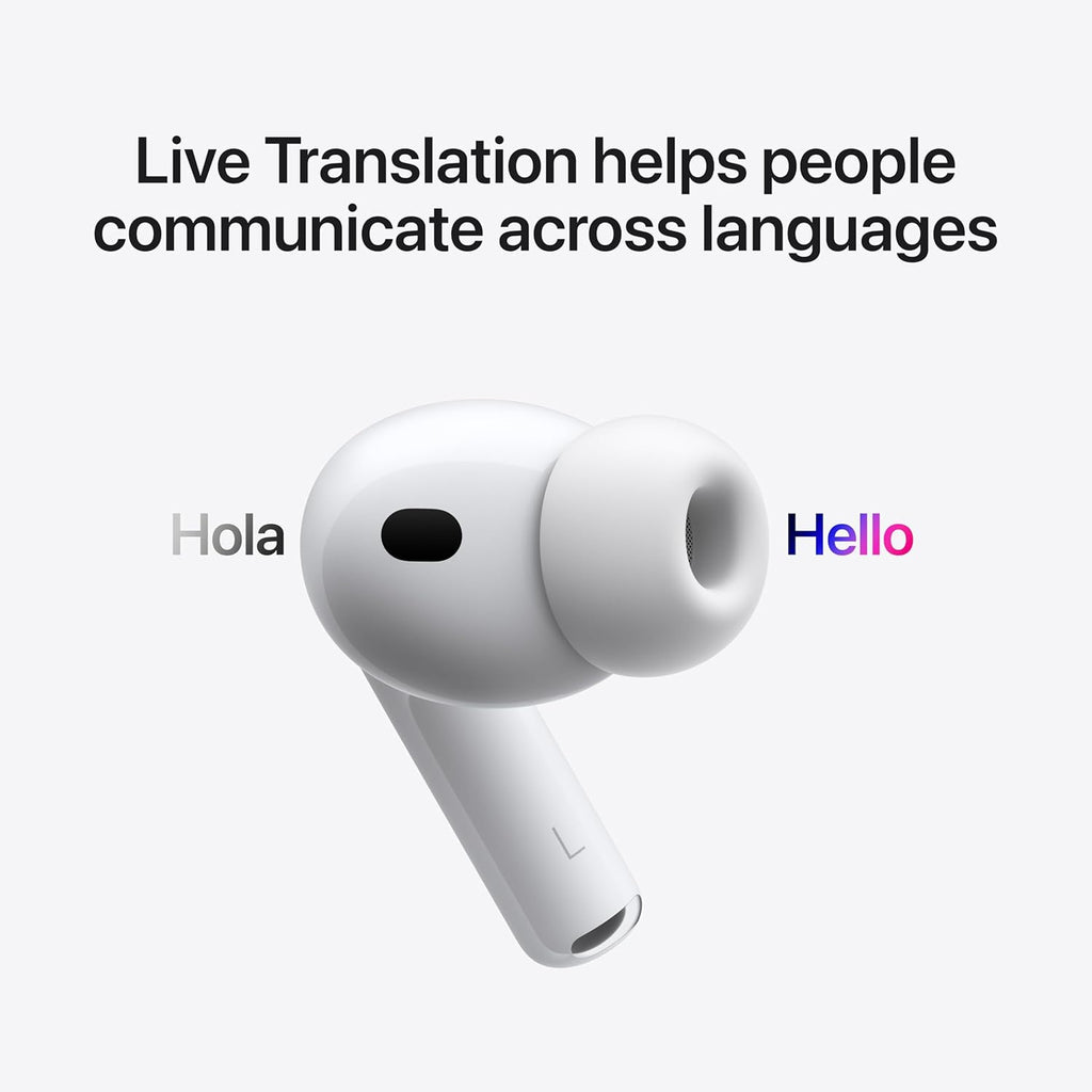 Apple AirPods Pro 3 wireless earbuds. Active Noise Cancellation.