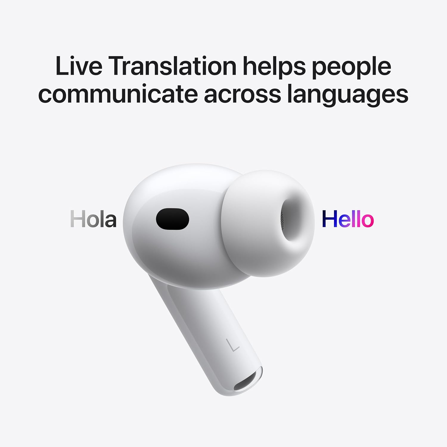 Apple AirPods Pro 3 wireless earbuds. Active Noise Cancellation.