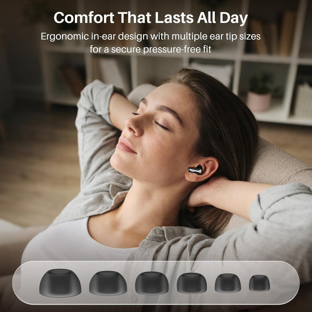 Hybrid Active Noise-Canceling Wireless Headphones