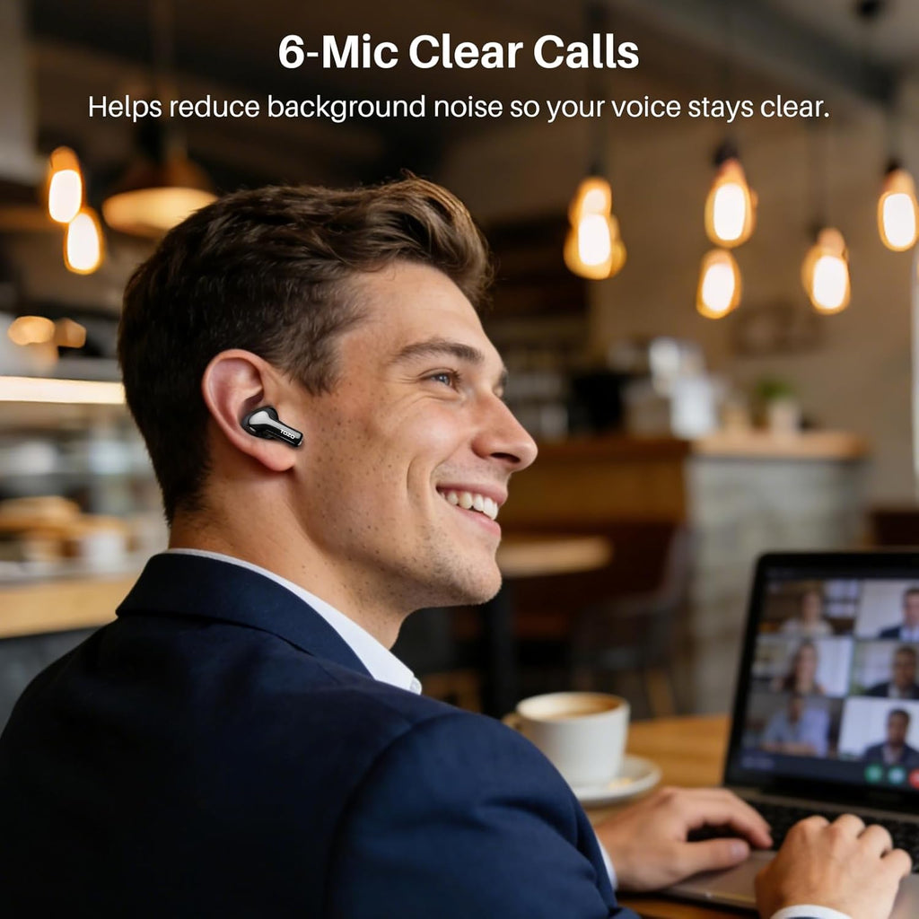 Hybrid Active Noise-Canceling Wireless Headphones