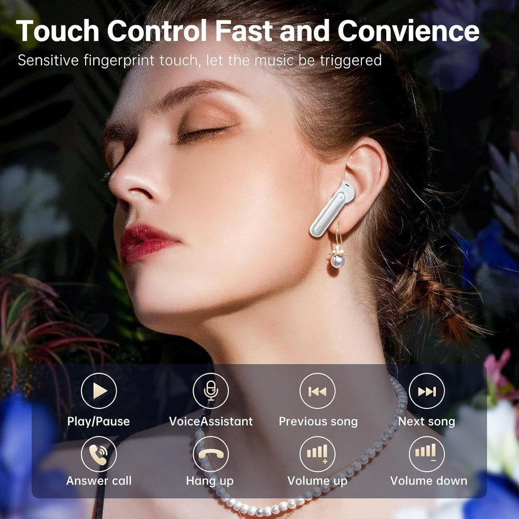 Wireless Earbuds — Bluetooth 5.3 Hi-Fi Stereo Headphones