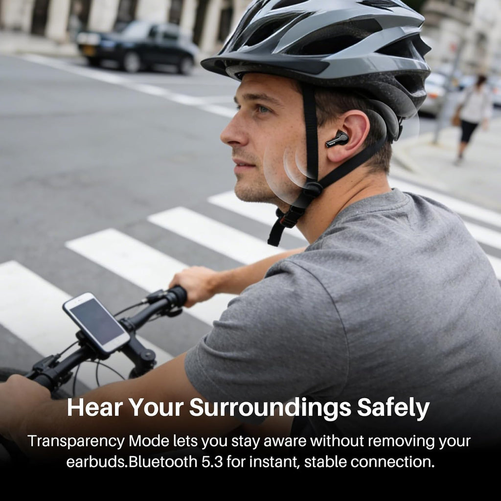 Hybrid Active Noise-Canceling Wireless Headphones