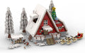 Christmas Country Church Building Kit. MOC-147549 Winter Modular Building Blocks Christmas House Building Block Building Toy (1769 Pieces)