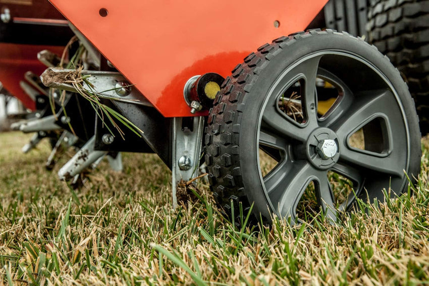 45-0299 48-Inch Tow Plug Aerator.Orange & Black.Large